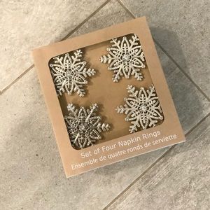 Snowflake Napkin Rings